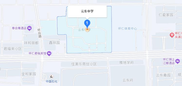 云东地图