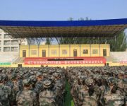 怀仁市云东中学举行2023级高一新生开学典礼暨军训动员大会